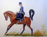 05 - Wendy Briton 'Dressage' Pastel.JPG